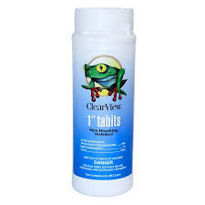 Chlorine Tabs: 1" (2 lbs)