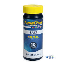 Test Strips: Aqua Chek Salt