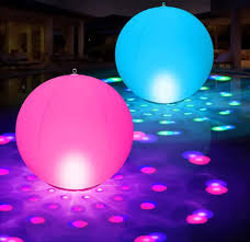 Pool Inflatable Floating Solar Powered Glow Balls
